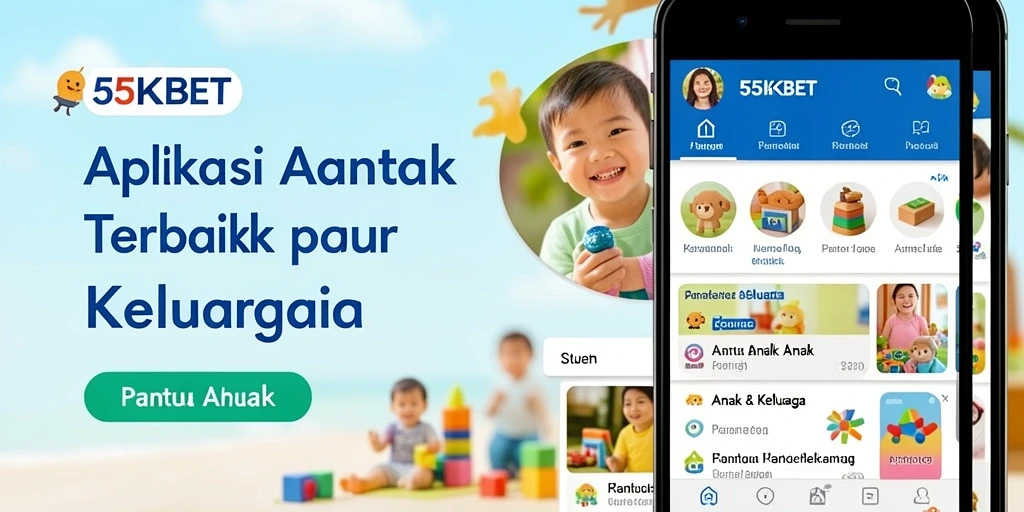 Tampilan antarmuka 55KBET yang jelas dan ramah pengguna untuk Pantau Anak.