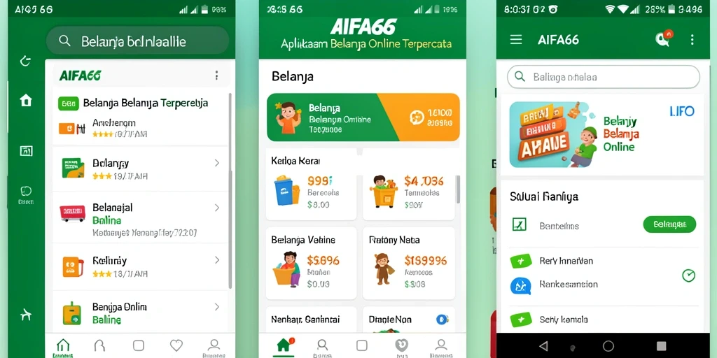 Tampilan antarmuka AIFA66 yang modern dan user-friendly.