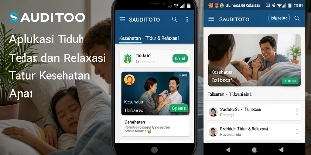 Tampilan antarmuka SAUDITOTO yang menenangkan dan fungsional.